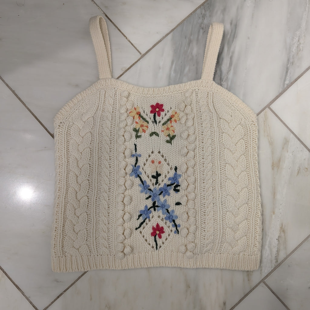 Floral Knit top