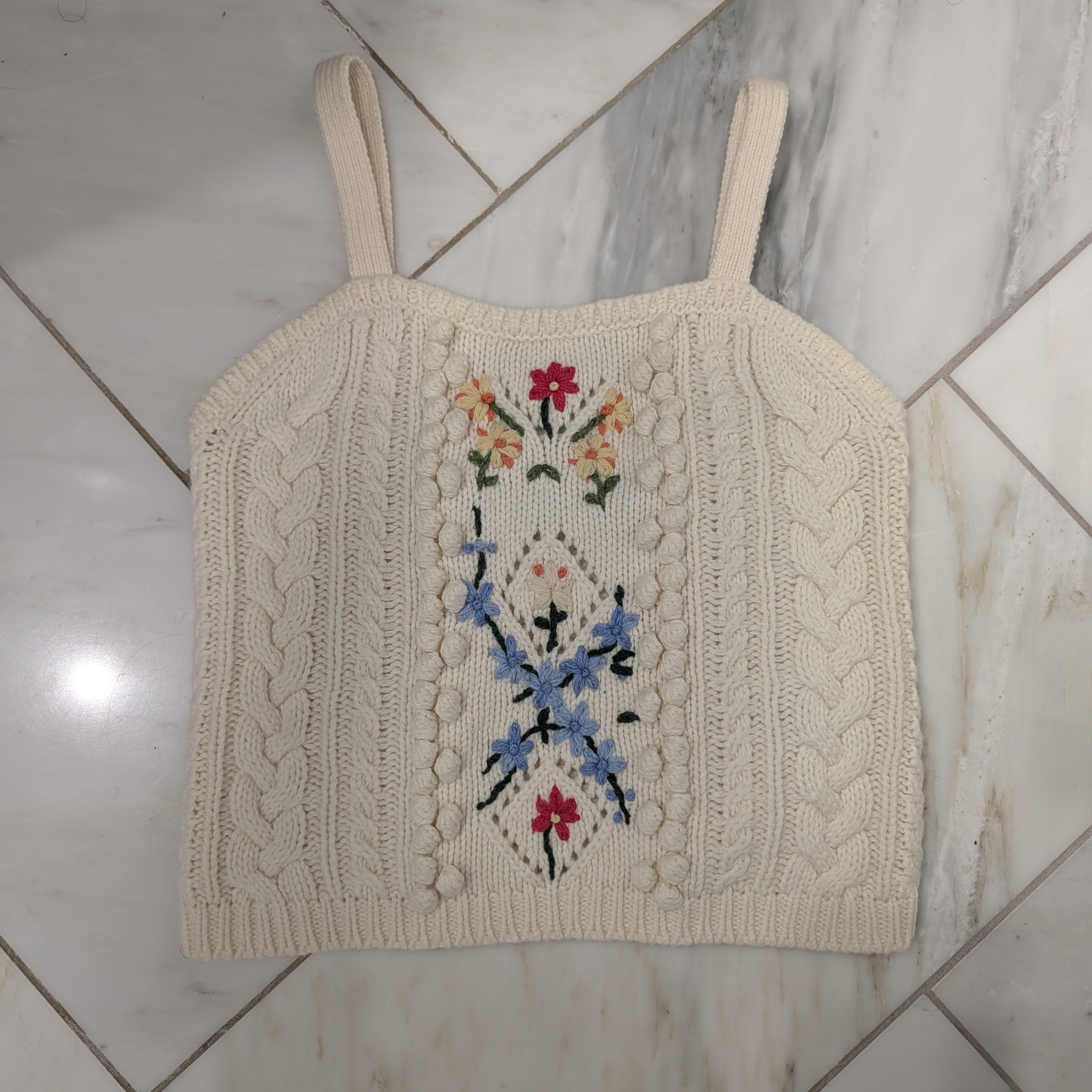 Floral Knit top