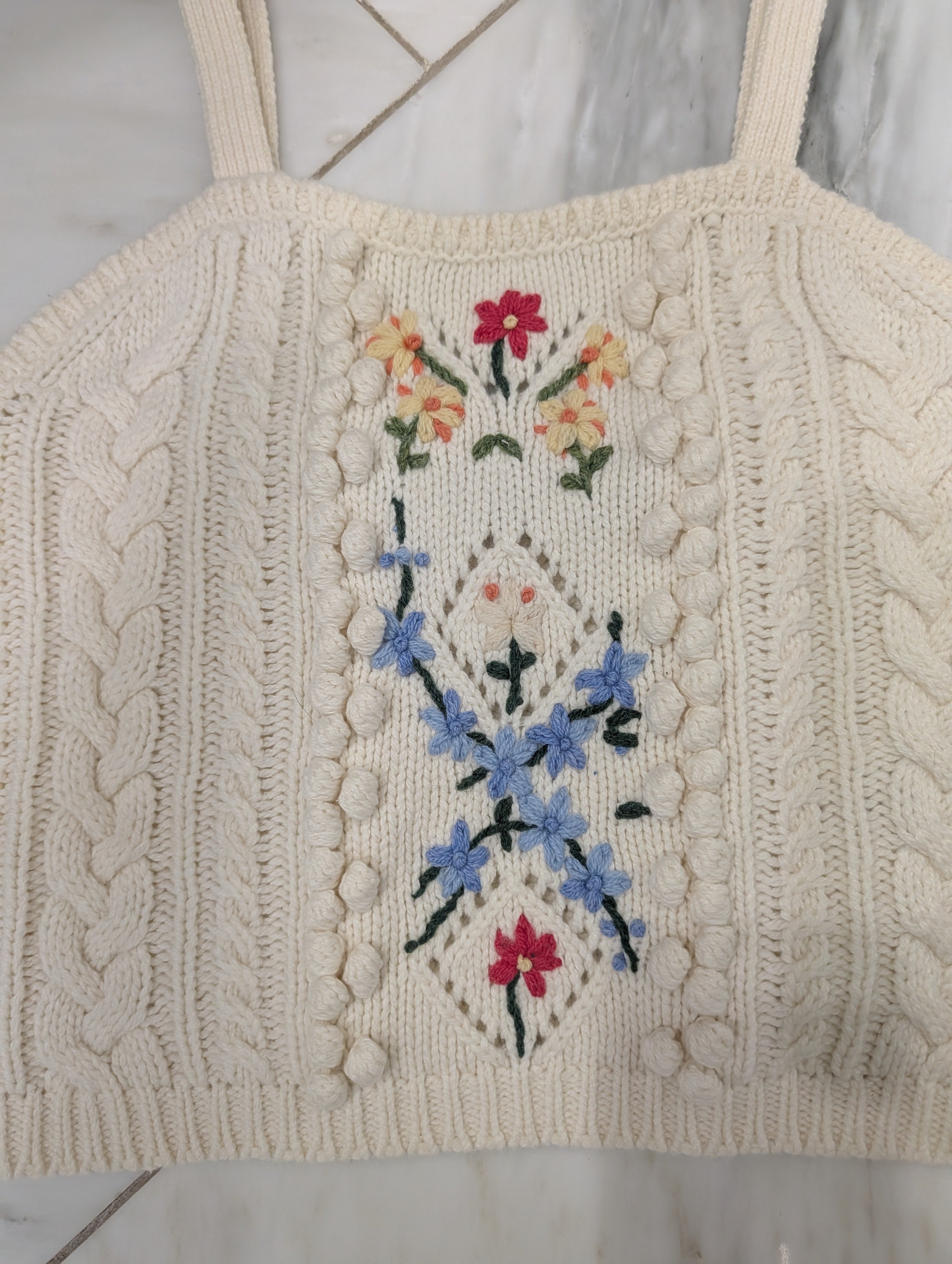 Floral Knit top