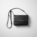 Black Crossbody Leather Bag