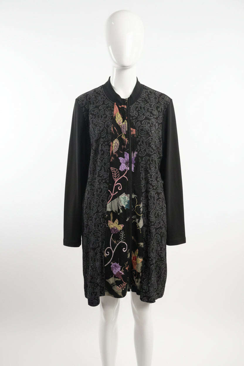 Windhorse Cotton Zippered Dress